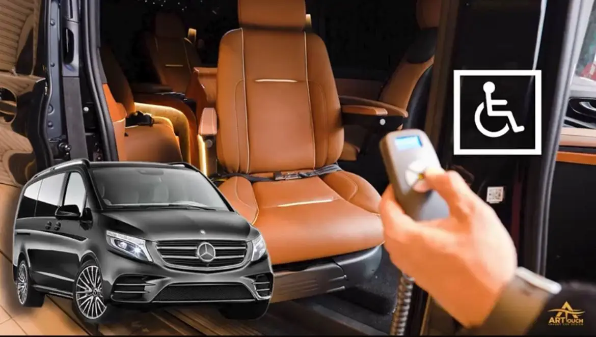 Installing a car seat for people with disabilities, How to install a car seat for a person with a disability in my car, Car modifications for people with disabilities, Car outfitting companies for people with disabilities in Dubai, Oman, Qatar, and Saudi Arabia, Car lift for people with disabilities, Car conversions for senior citizens, Best place to install a car seat for people with disabilities in the UAE, Price of car modifications for people with disabilities, Cars equipped for people with disabilities ready for sale, Swivel car seat for people with disabilities Vans and luxury SUVs.